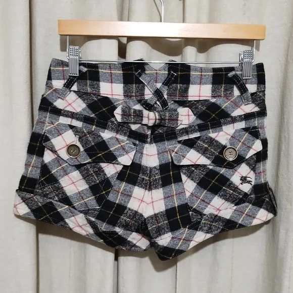 Burberry wool blend shorts Sz 5 - Picture 3 of 7